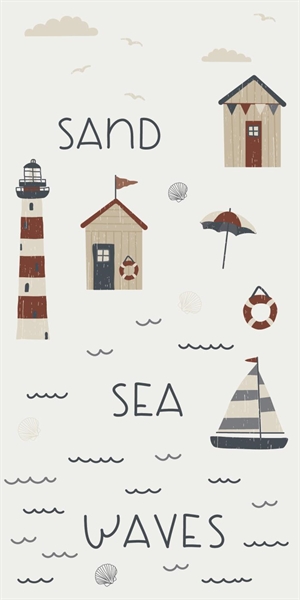 9578-00 servietter sea, sand, waves fra Ib Laursen - Tinashjem