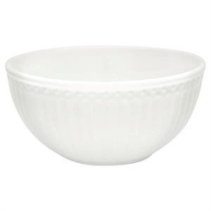 Alice White cereal bowl fra GreenGate - Tinashjem
