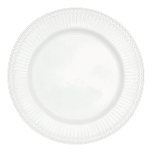 Alice White dinner plate fra GreenGate - Tinashjem