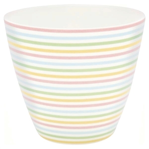 Ansley White latte cup fra GreenGate - Tinashjem