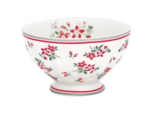 Avery White French bowl medium 10 cm fra GreenGate - Tinashjem