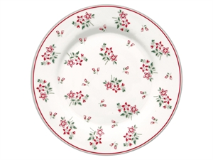 Avery White plate