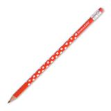 Rød blyant med lyserøde prikker fra Krima & Isa 1 stk. - Tinashjem