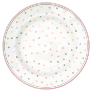 Bonnie White small plate fra GreenGate - Tinashjem