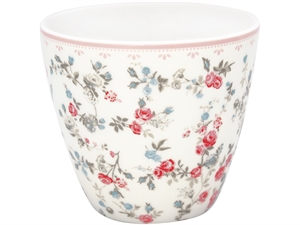 Carly White latte cup fra GreenGate - Tinashjem