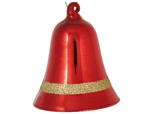 Julekugle christmas bell Charline red hanging  fra GreenGate - Tinashjem