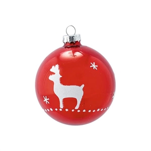 Joselyn red hanging ball glass fra GreenGate - Tinashjem