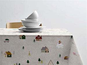 15534 Christmas Village juledug akryl fra Södahl - Tinashjem