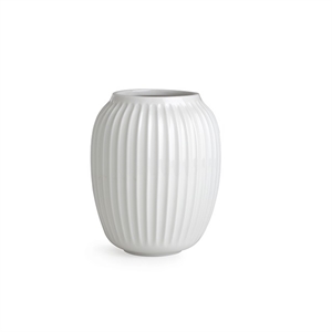Hammershøi vase hvid højde 20 cm fra Kähler - Tinashjem