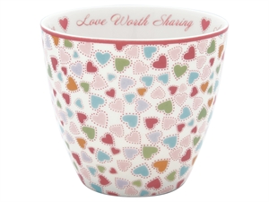 Love pastel mix latte cup fra GreenGate - Tinashjem