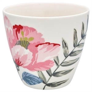 Magnolia white latte cup fra GreenGate - Tinashjem