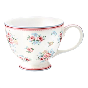 Nicoline White teacup fra GreenGate - Tinashjem