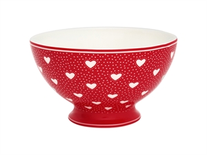 Penny Red soup bowl fra GreenGate - Tinashjem