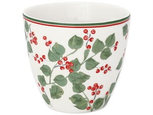 Scarlett White latte cup fra GreenGate - Tinashjem