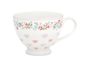 Sonia white tea cup fra GreenGate - Tinashjem