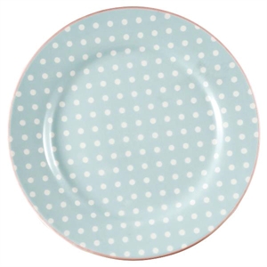 Spot Pale Blue tallerken fra GreenGate - Tinashjem