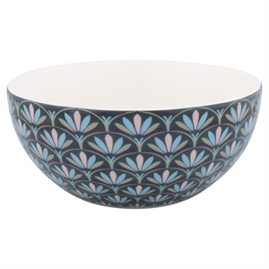 Victoria dark grey cereal bowl fra GreenGate - Tinashjem