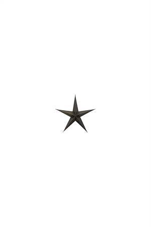 House Doctor stjerne brun 3 stk. 15 cm - Tinashjem