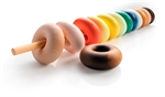 The donut fyrfadsstager alle farver fra Lovewood - Tinashjem